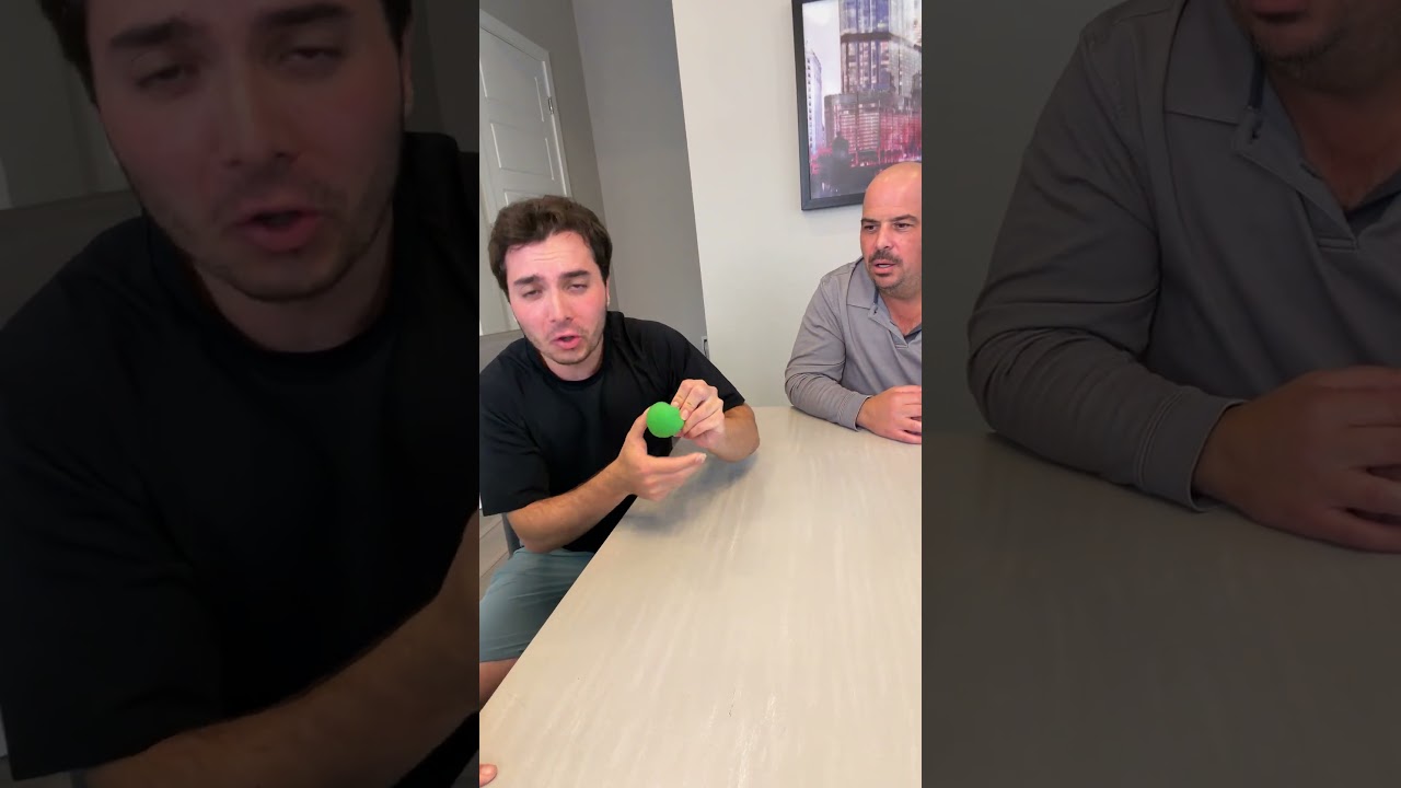 The balls magic trick! 😱 #shortsfeed #funny #magic #crazy #explore