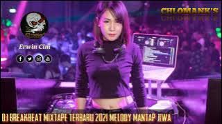 DJ BREAKBEAT MIXTAPE TERBARU 2021 MELODY MANTAP JIWA || BIKIN MELINTIR CUYY #