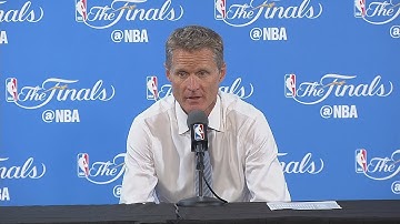Steve Kerr Postgame Interview #1 | Cavaliers vs Warriors | Game 2 | 2016 NBA Finals
