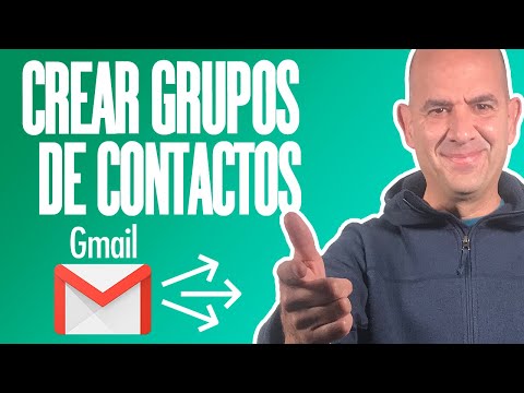 Video: ¿Cómo creo un contacto de grupo en Gmail?