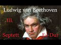 Beethoven Septett Es-Dur, Op. 20  III. Tempo di Menuetto / Septet E-flat major Op. 20 / LIVE