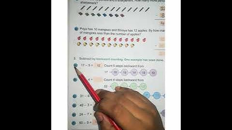 Std2. Subject :- Maths. Chapter :- 17 Let’s reduce by subtraction.