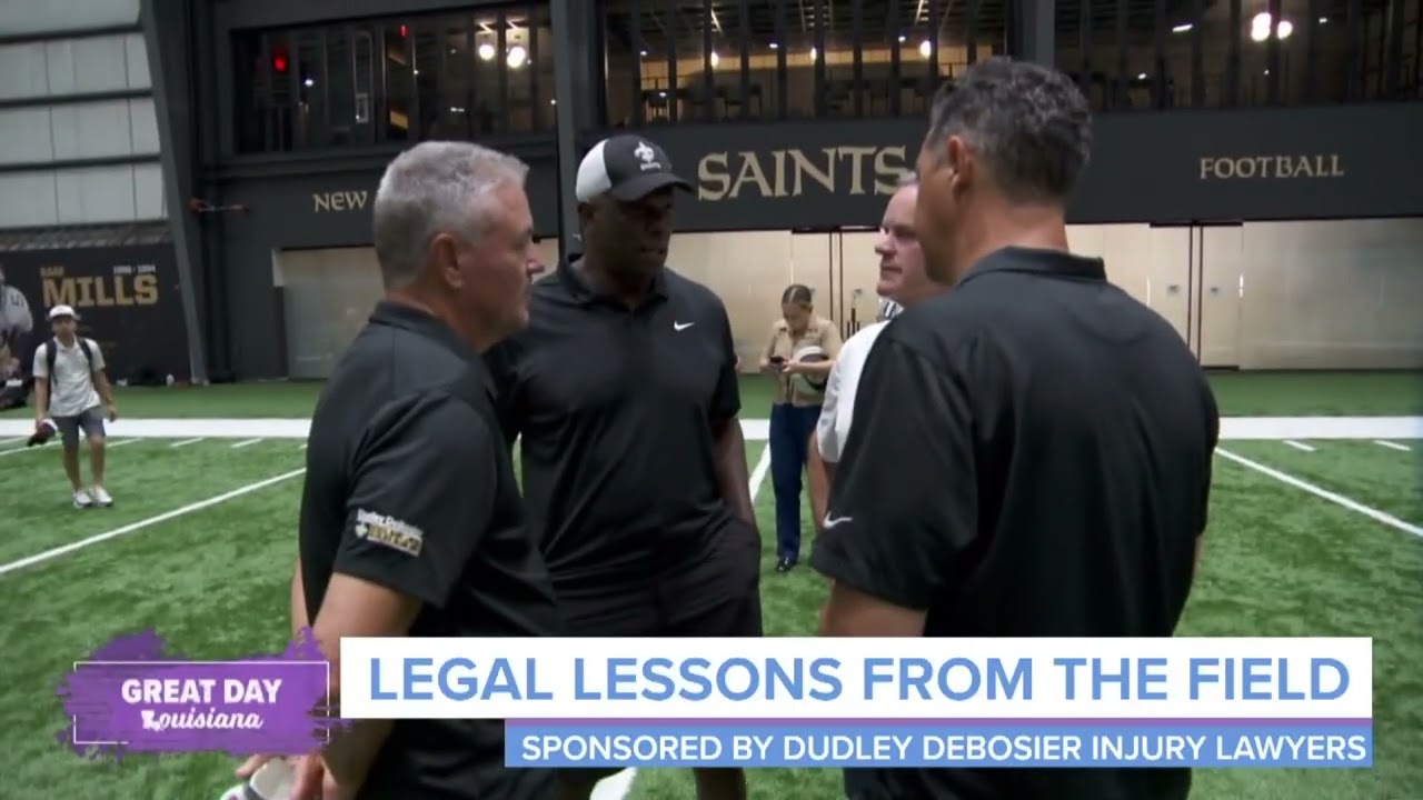 Dudley Debosier Injury Lawyers Share Legal Lessons From The Field