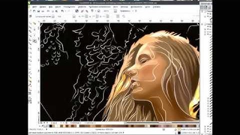 Summer fantasies      CorelDRAW International Design Contest to "Speed Painting",