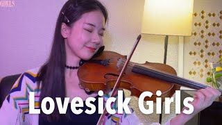 BLACKPINK - 'Lovesick Girls' [ Violin Cover by Abby ] w/Guitar Accompaniment