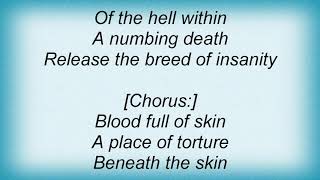Abscess - Beneath The Skin Lyrics