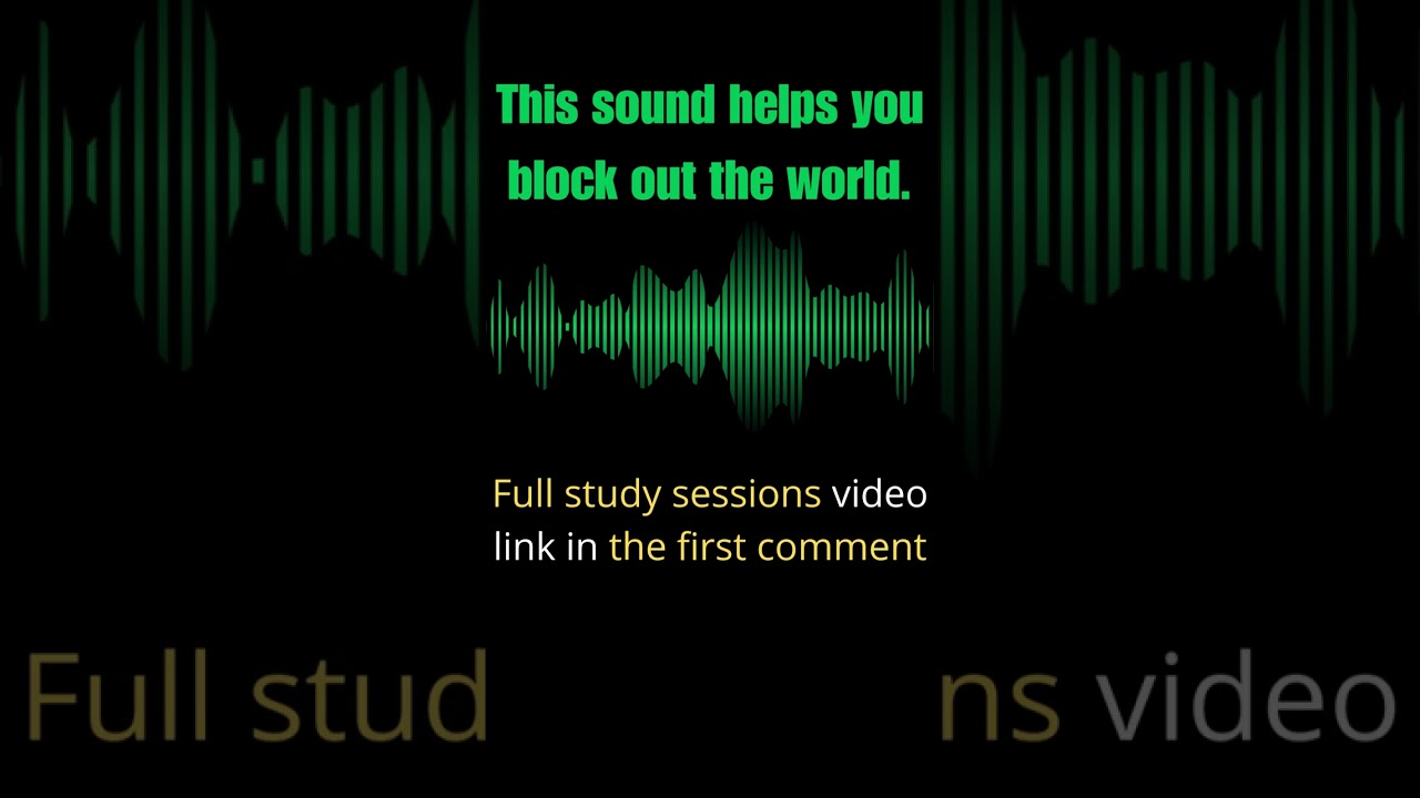 🔔 40Hz Focus Sound for Studying