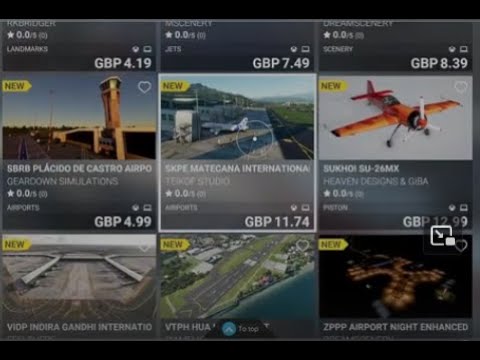 List of Add-Ons in Microsoft Flight Simulator's Marketplace - XboxEra