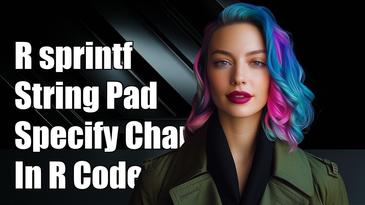 R sprintf String Padding: How to Specify Padding Character in R ...