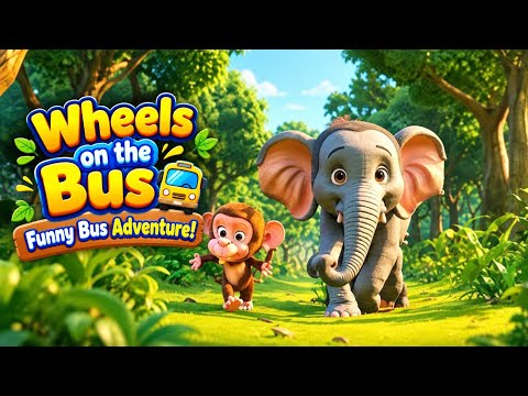 Wheels on the Bus  | Funny Pop & Bouncy Beats | Kids Songs & Nursery Rhymes | Tiny Tales TV