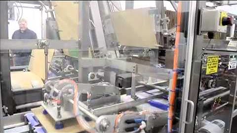 Massman Automation Wraparound Case Packer for Trays of Frozen Product.mov