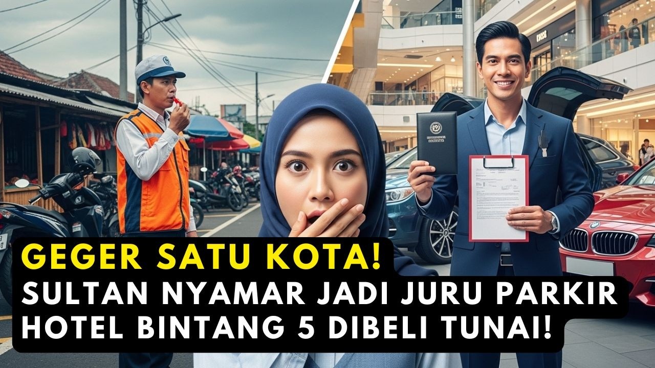 DIHINA BAU KERINGAT JALANAN! Tukang Parkir Sabar, Besoknya Beli Hotel Bintang 5 Tunai! Syok!