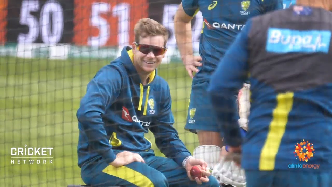 Smith seen at Australia training as Paine ponders XI