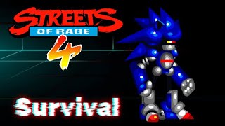 Mecha Sonic over SoR4-Shiva at Streets Of Rage 4 Nexus - Mods and Community