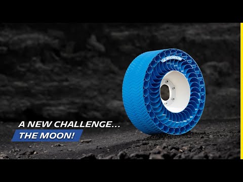 Michelin prepares a lunar wheel