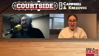 Courtside with Campbell & Knezovic