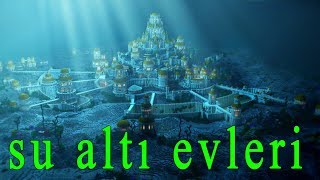 SU ALTI EVLERİ - Minecraft Modern Evler