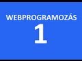 Mi kell egy weboldalhoz? + A HTML alapjai (webprogramozás 1. rész)