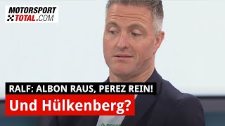 Ralf Schumacher über Red Bull: Albon raus, Perez rein!