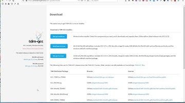How to install the MinGW(tdm-gcc) Compiler on Windows 10.