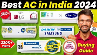 Don't Make Mistakes⚠️ Best AC in India 2024🔥 [AC Buying Guide 2024] Best 1.5 ton Inverter AC 2024🥶