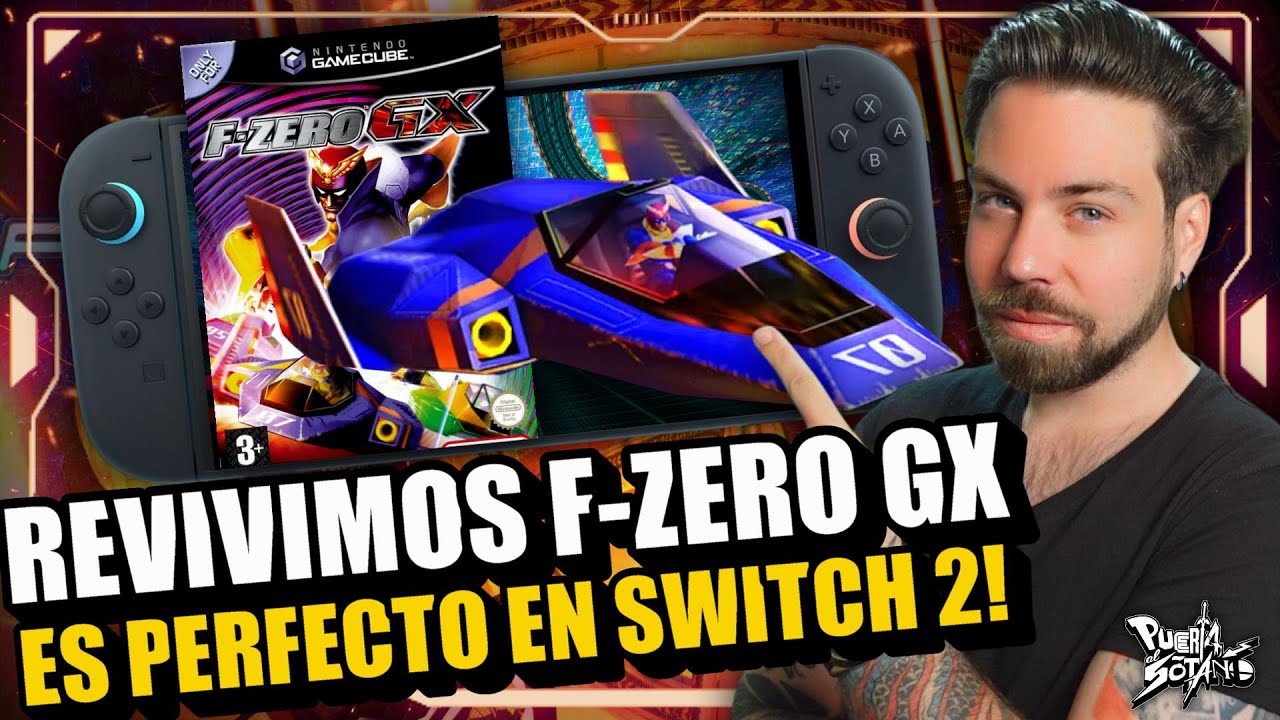 🔥MENUDA BESTIALIDAD! Revivimos F-Zero GX GRACIAS A SWITCH 2! Una PARTIDA en la MÁXIMA DIFICULTAD!