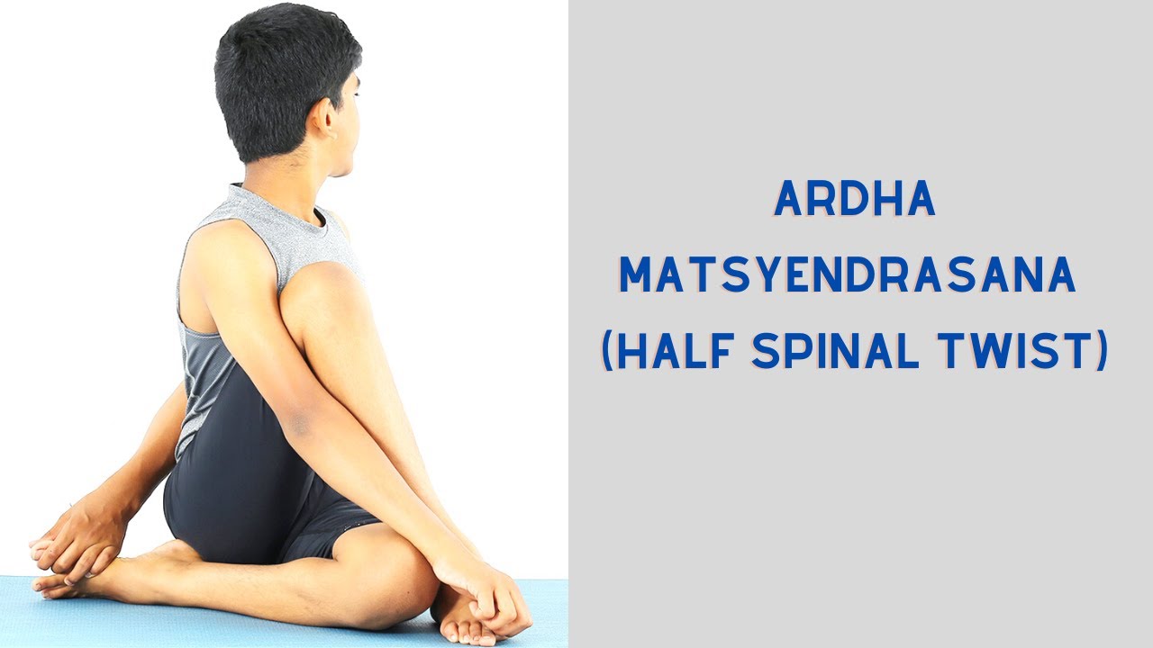 Ardha Matsyendrasana or Half Lord Of The Fishes Pose