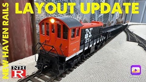 HO Scale New Haven Railroad Layout Update