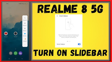 Sidebar Realme 8 5g | smart sidebar realme 8 Pro 5g | Turn on realme 8 5g slidebar 2021