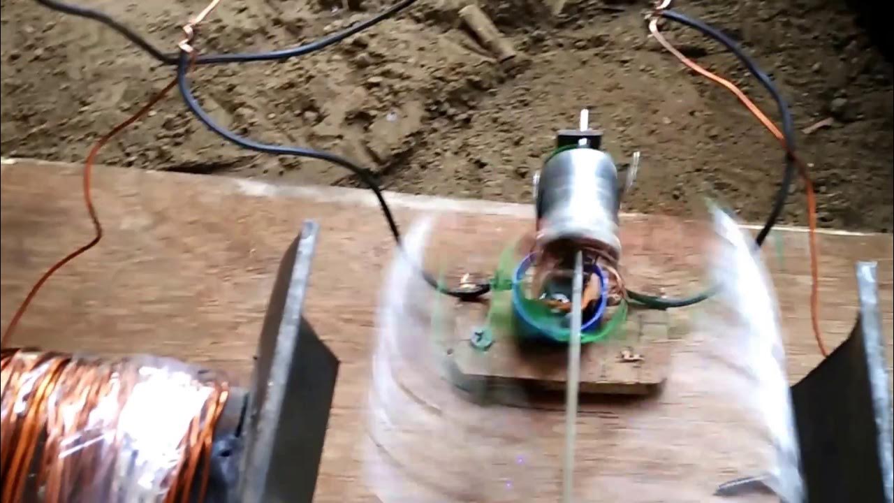 How to make electric motor at home YouTube