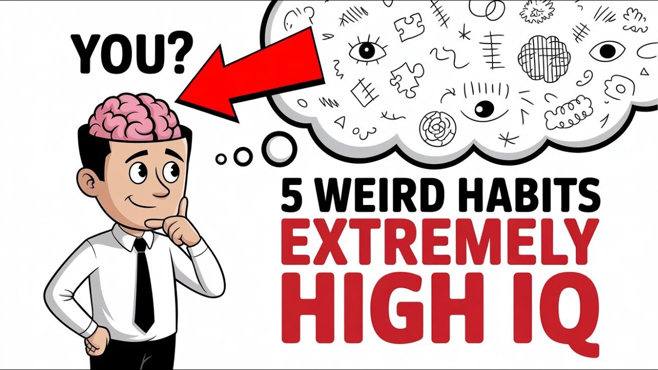 5 Weird Habits That Prove You Have An Extremely High IQ