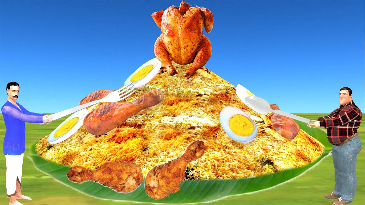 चिकन बिरयानी हिल चैलेंज Chicken Biryani Hill Challenge Comedy Video हिंदी कहानियां Hindi Kahaniya