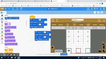 VEX VR Disk Mover Challenge Level 1