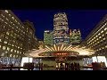 LONDON WALK | Canary Wharf at Night incl. Winter Lights Festival 2018 | England