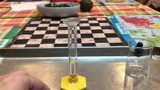 Measuring The Volume Of A Gl Fragment Using The Water Displacement Method