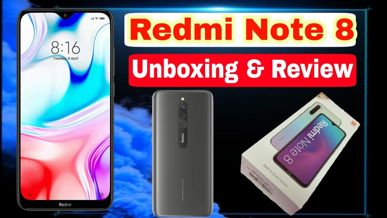 Xiaomi Redmi Note 8 Unboxing and Review । Best Android Mobile in India