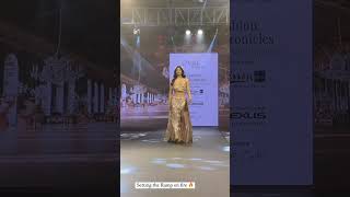 Akanksha Puri Hot Dress Ramp Walk