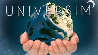 The Universim -  Becoming God - LARGEST SNOW STORM EVER! - The Universim Gameplay Part 1