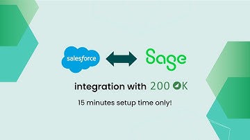 Connect Sage and Salesforce seamlessly using 200 OK