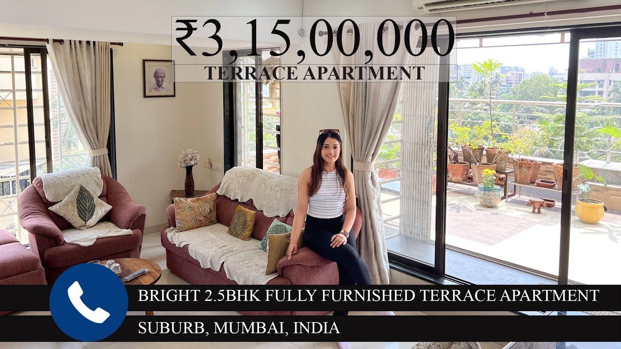 PRIVATE TERRACE APARTMENT IN MUMBAI, SUBURB