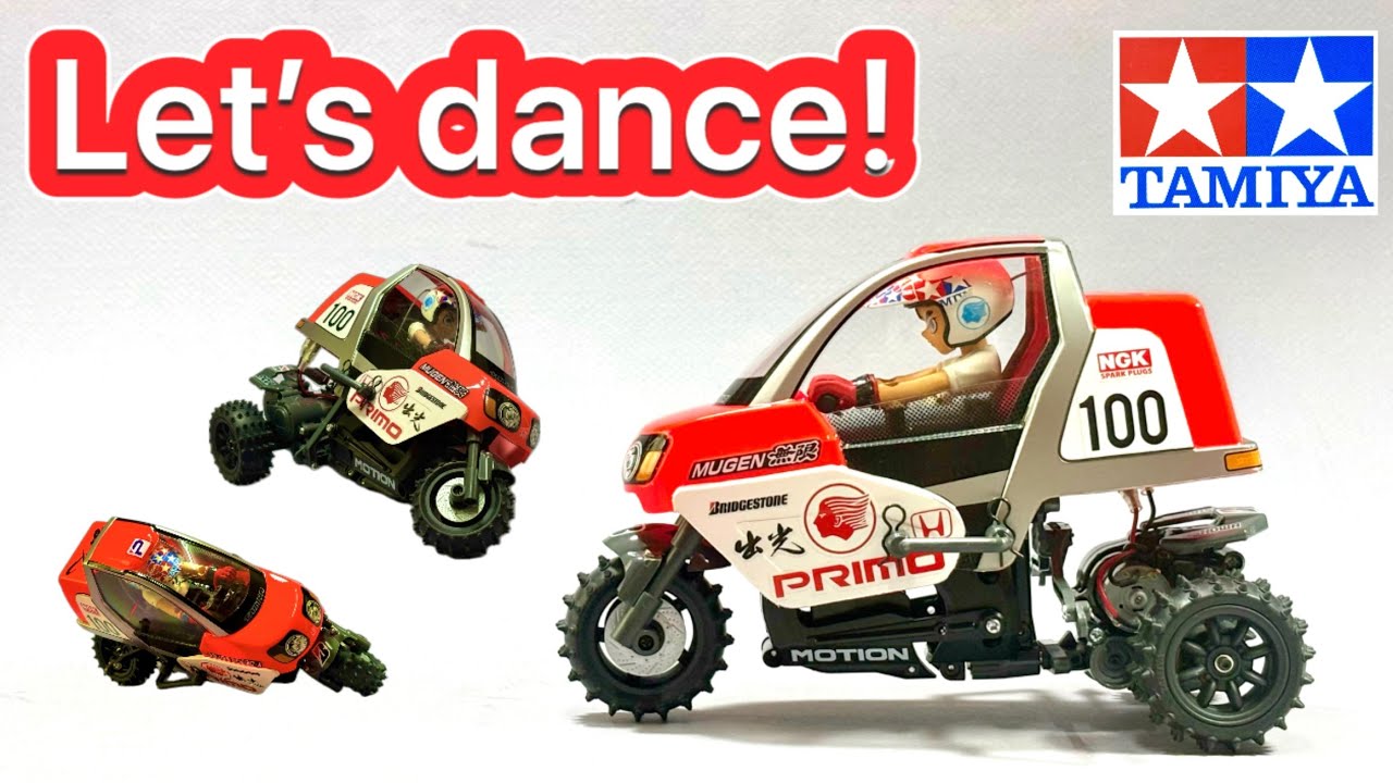 Part 2 How to build run Tamiya RC Dancing Rider T3-01 57405