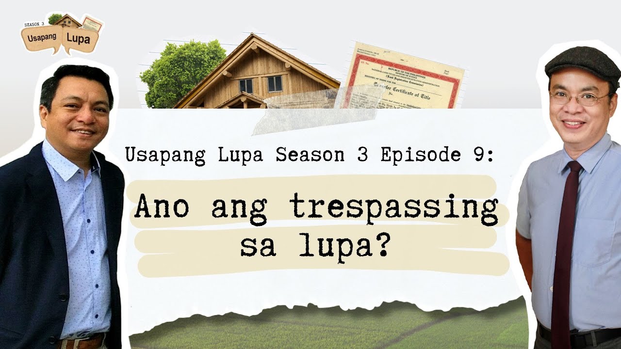 Ano ang trespassing sa lupa?