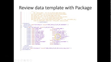 bip 002 007 Data template based extraction Level 3 -use of triggres