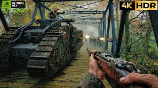 Battlefield 1 - Massive Tank War in Jungle | Epic War Gameplay (No Commentary) screenshot 4