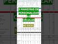 Deixe sua planilha no estilo sem complicação  #excel #controladoria #financas #empreendedorismo