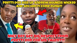 OMG!! PRETTI DON DISS ANDREW HOLNESS WICKED!! AFTER PROTEST REACH A FOREIGN!!| NIGY BOY GET RESPECT!