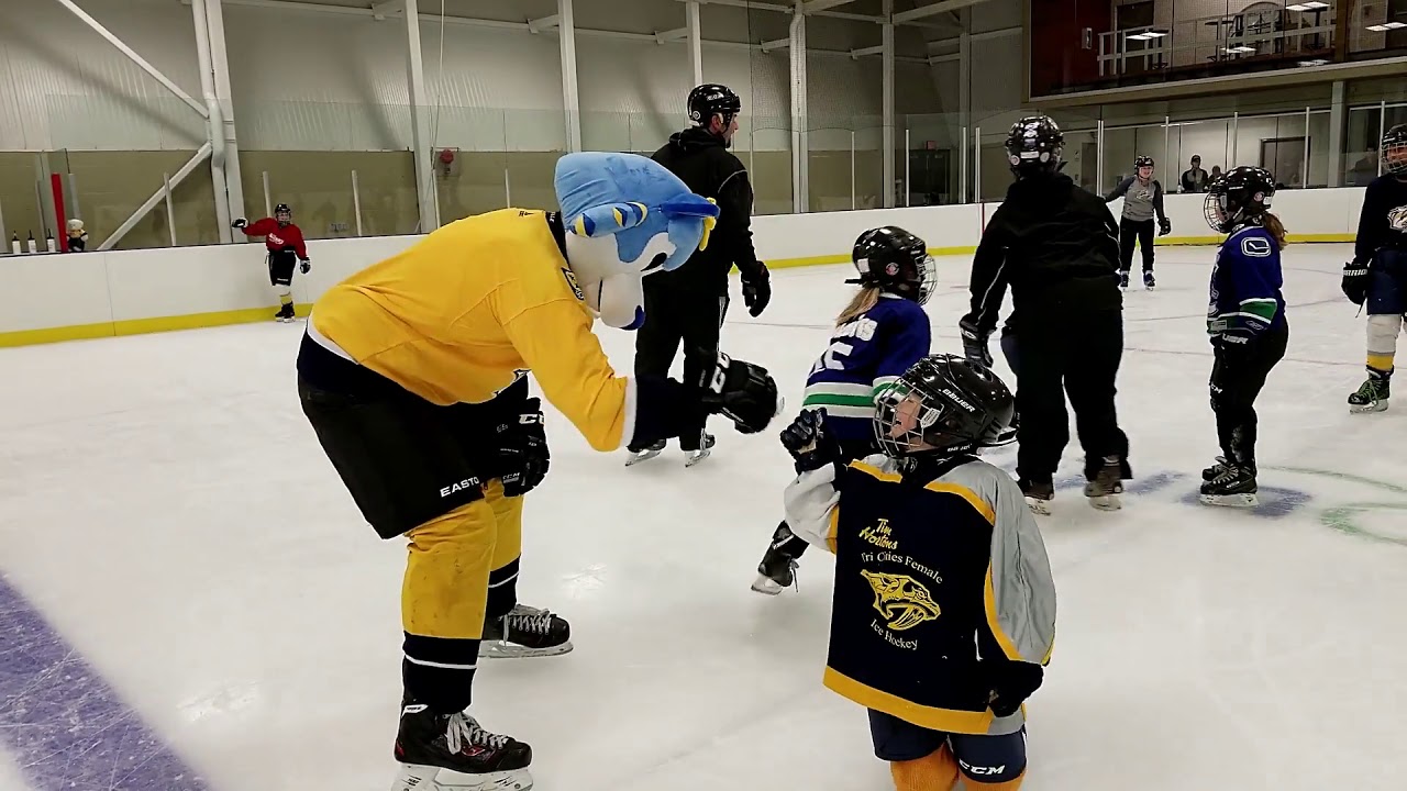 TriCities Predators Try Hockey YouTube