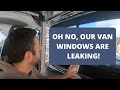 Oh No, Our Van Windows Are LEAKING! | Citroen Relay | Family Campervan | Installing Windows