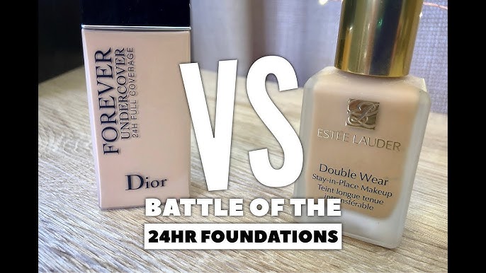 New Dior Forever Undercover Foundation, Vs. Dior Forever Perfect Foundation,  10 Hr Wear Test, Review - Youtube