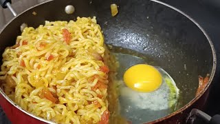 Maggi noodles recipe/Egg